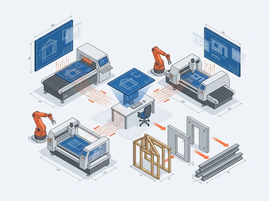 Artikelafbeelding bij Hoe integreert CAD software met productiesystemen?