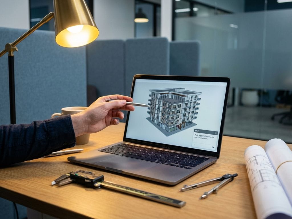 Artikelafbeelding bij Welke ondersteuning krijg je bij CAD problemen?