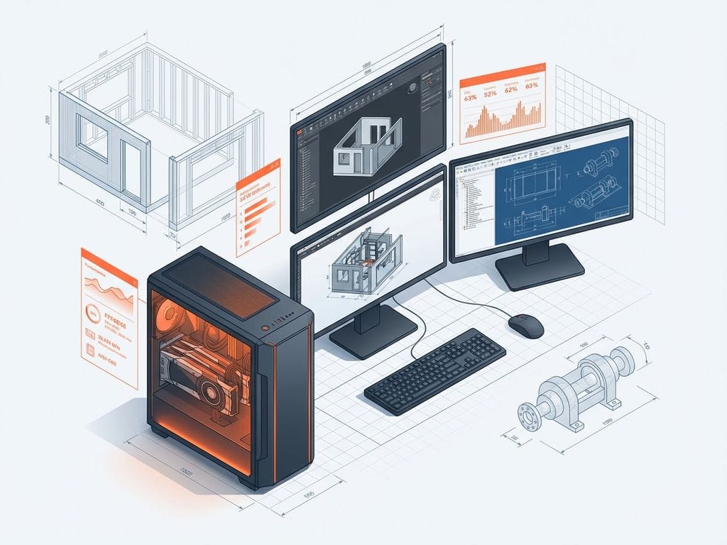 Artikelafbeelding bij Wat zijn de systeemvereisten voor professionele CAD?