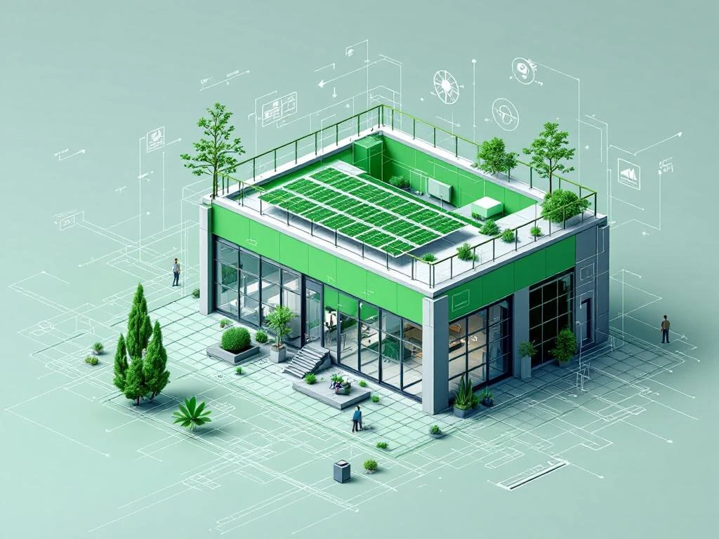 Artikelafbeelding bij Hoe wordt duurzaamheid geïntegreerd in prefab bouwen?