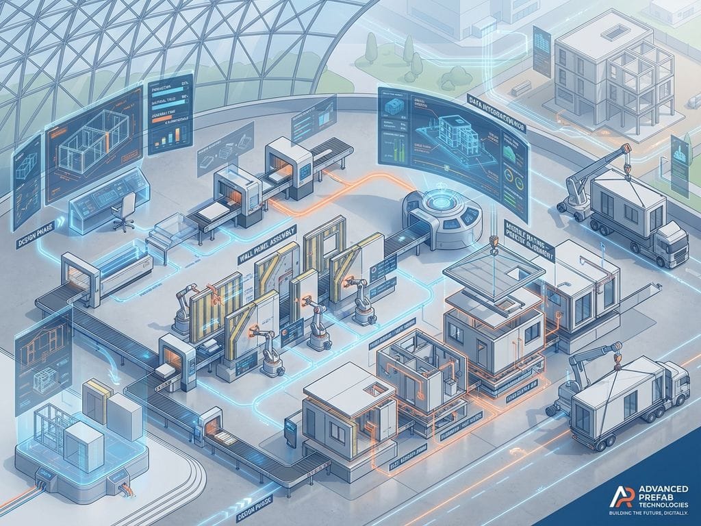 Artikelafbeelding bij Hoe verbeter je productie-efficiëntie met prefab software?