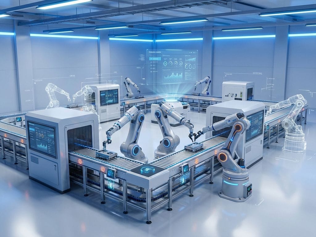 Artikelafbeelding bij Wat is smart factory 4.0?